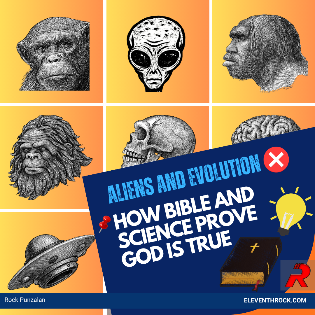 Made in God’s Perfect Image: Why Aliens and Evolution crumble under Biblical and Scientific scrutiny