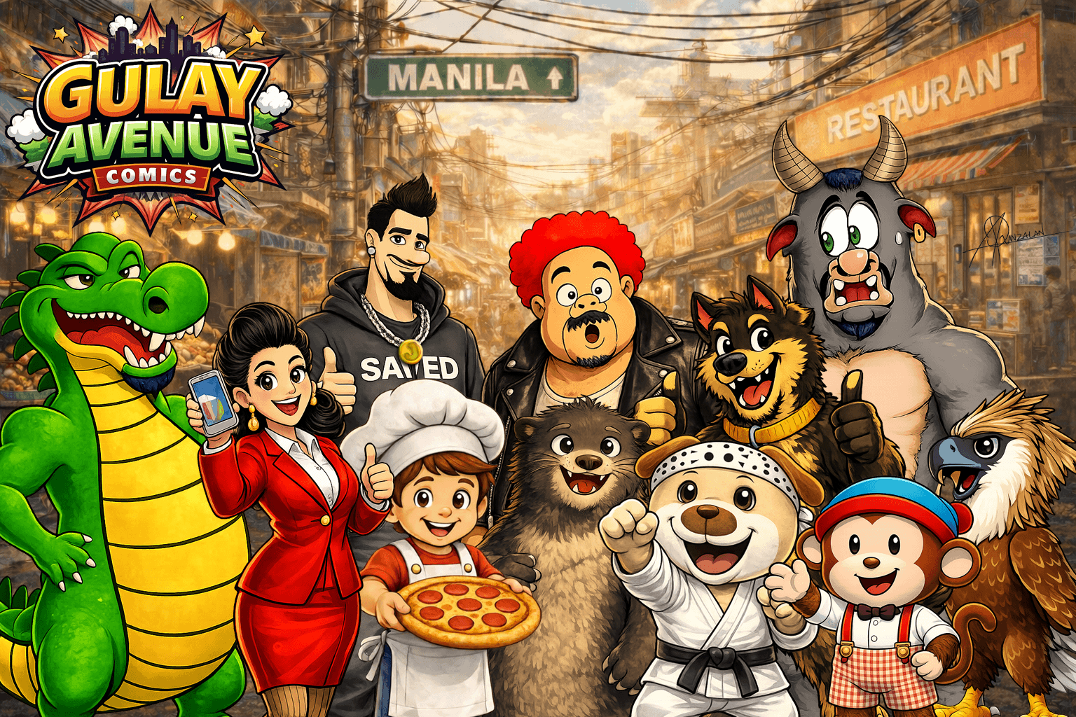 Gulay Avenue Characters