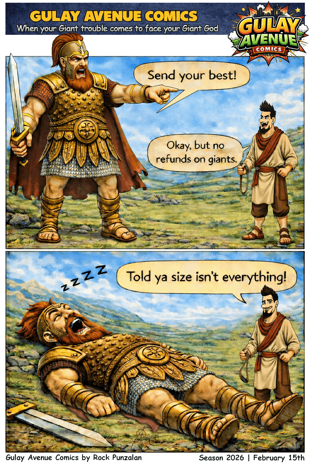 Gulay Avenue Comics - February 15, 2026