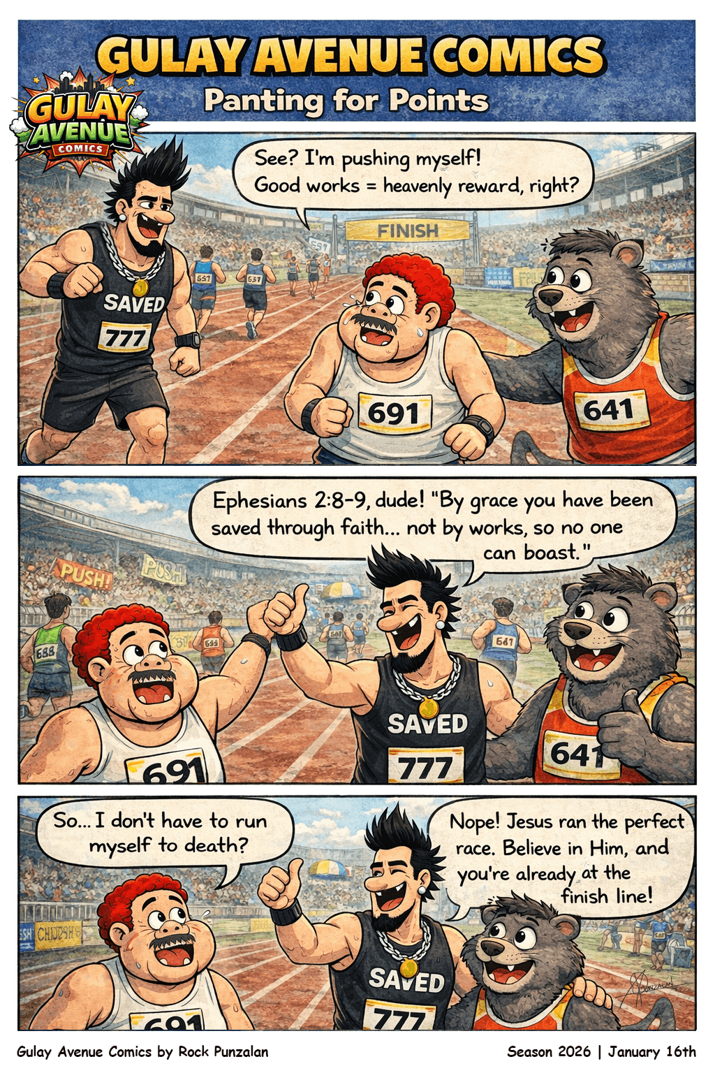 Gulay Avenue Comics - January 16, 2026