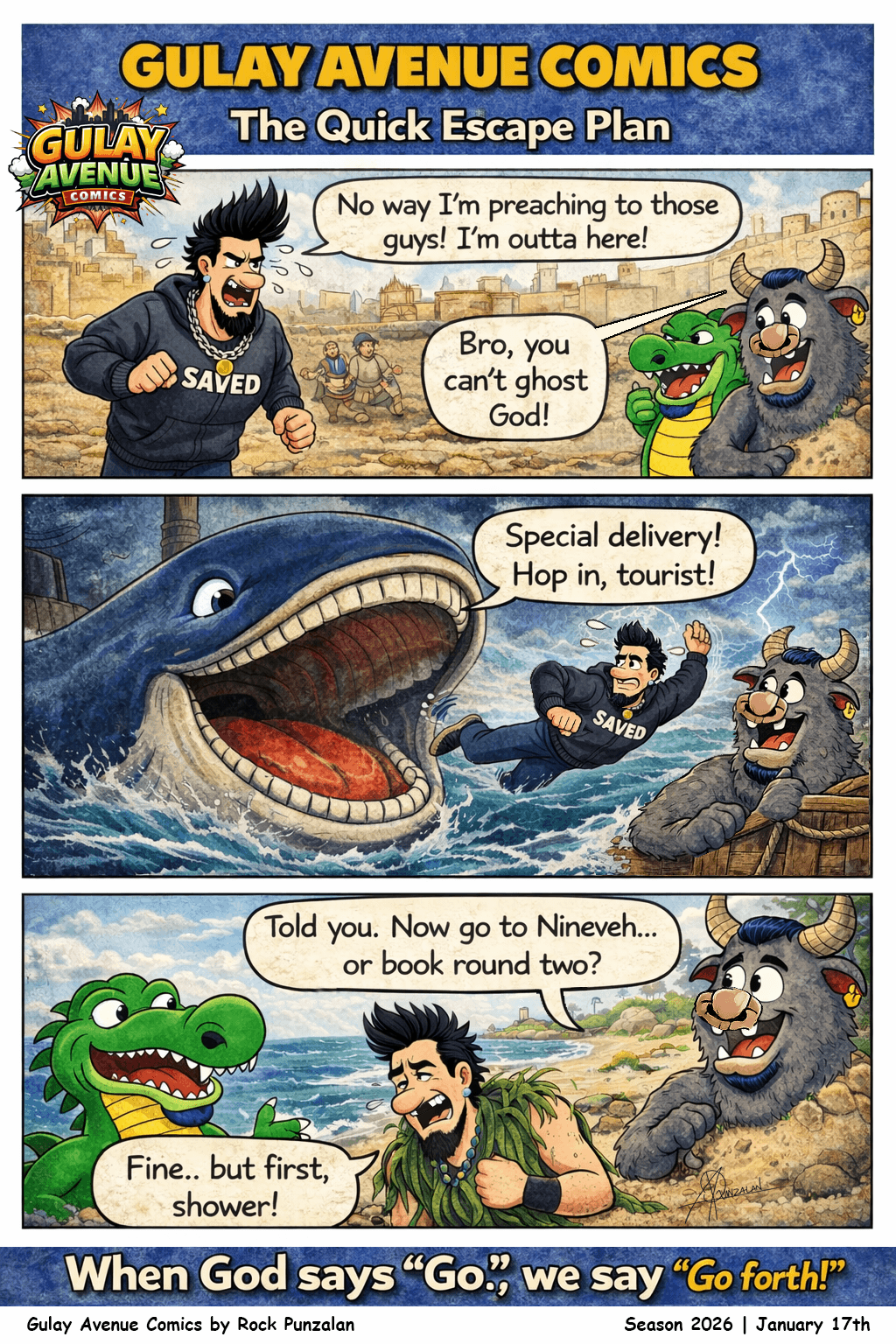 Gulay Avenue Comics - January 17, 2026