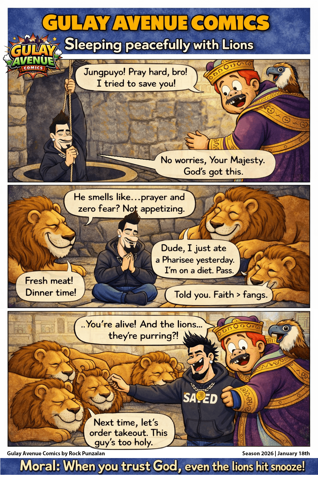 Gulay Avenue Comics - January 18, 2026