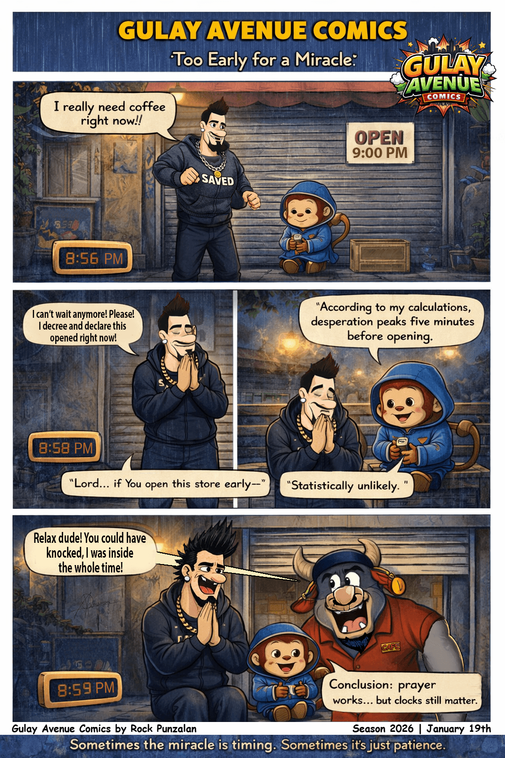 Gulay Avenue Comics - January 19, 2026