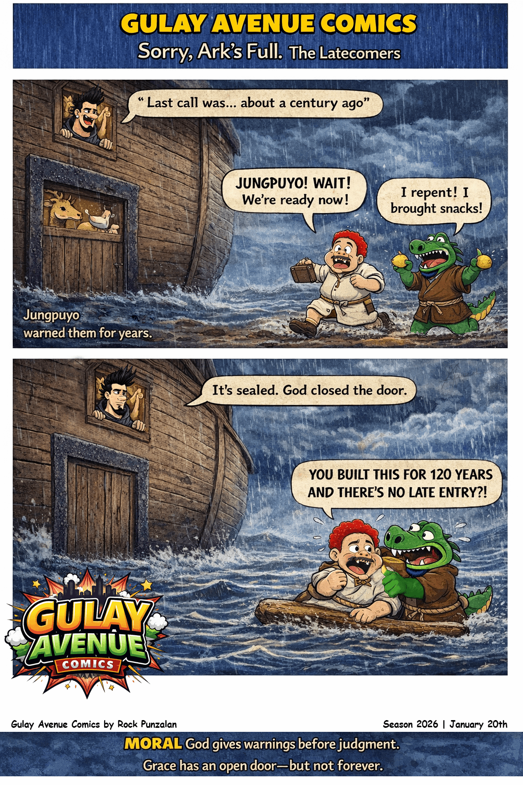 Gulay Avenue Comics - January 20, 2026